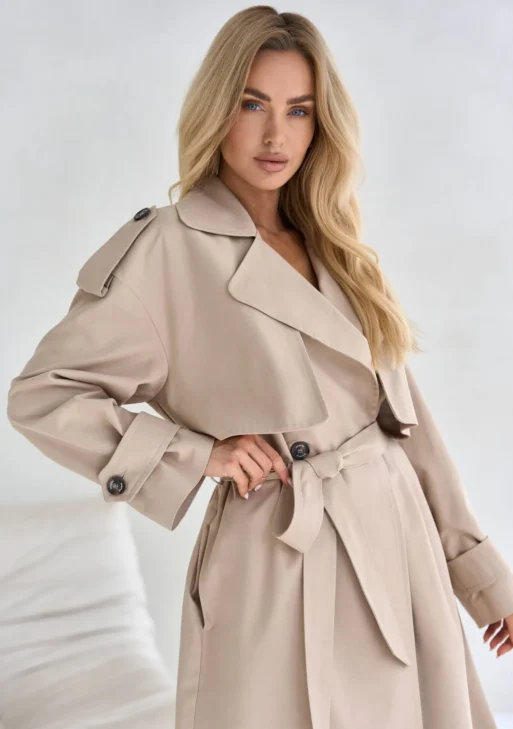 Ilgas trench paltas Ines
