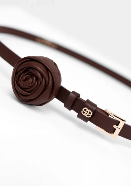 Diržas Rose chocolate